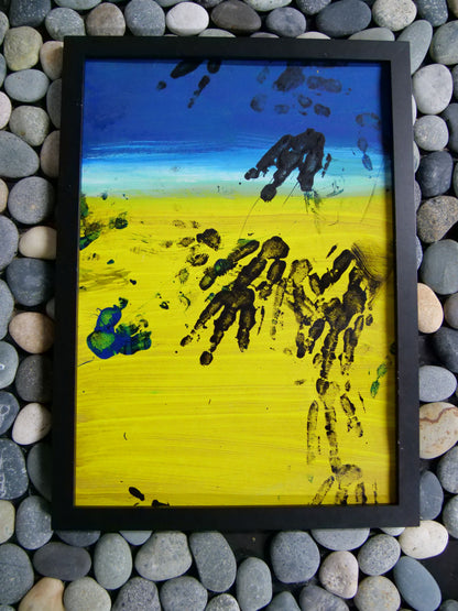 Large - A3 Penguin Paintings
