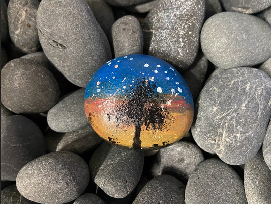 Painted pebbles