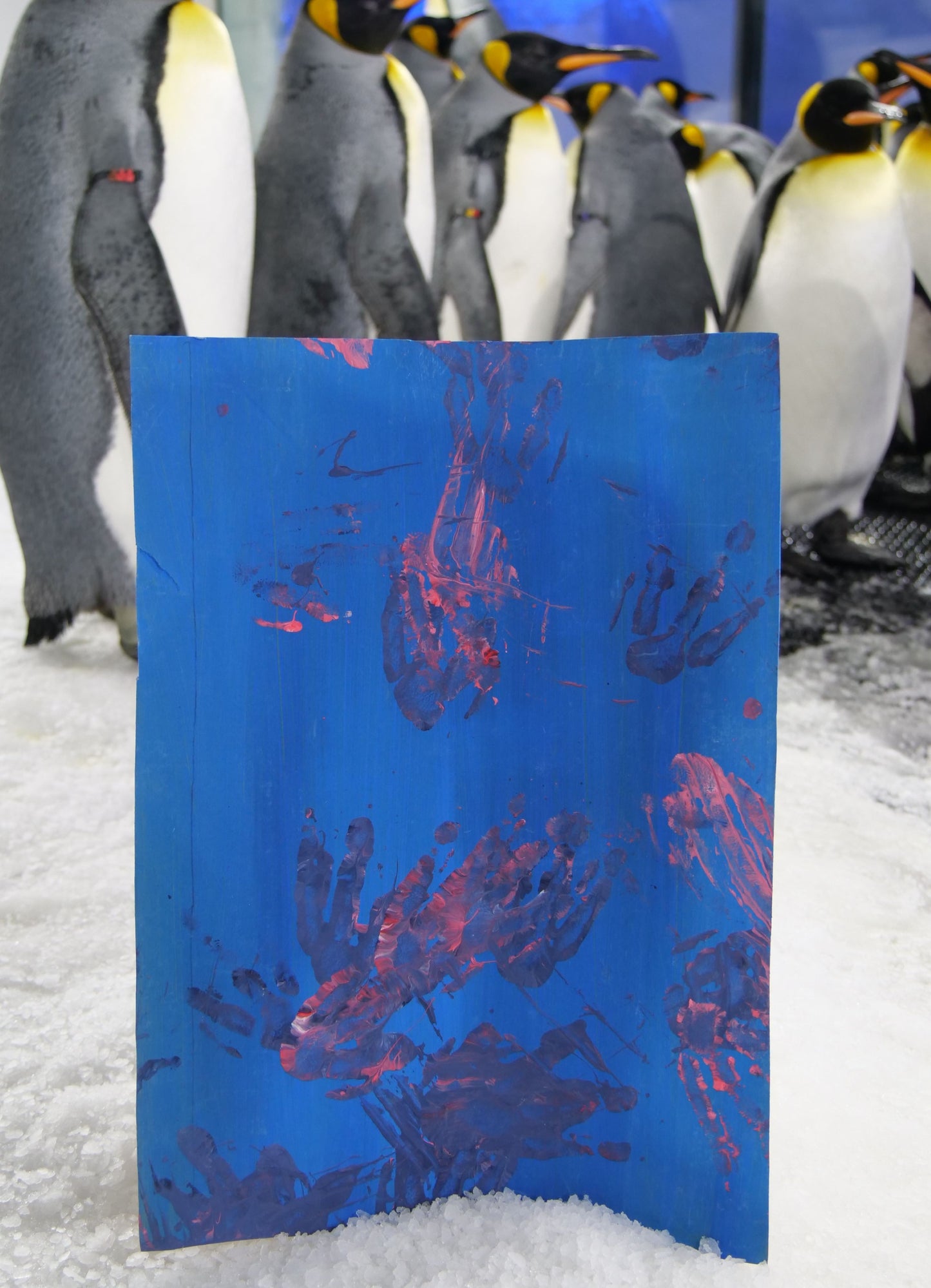 Large - A3 Penguin Paintings