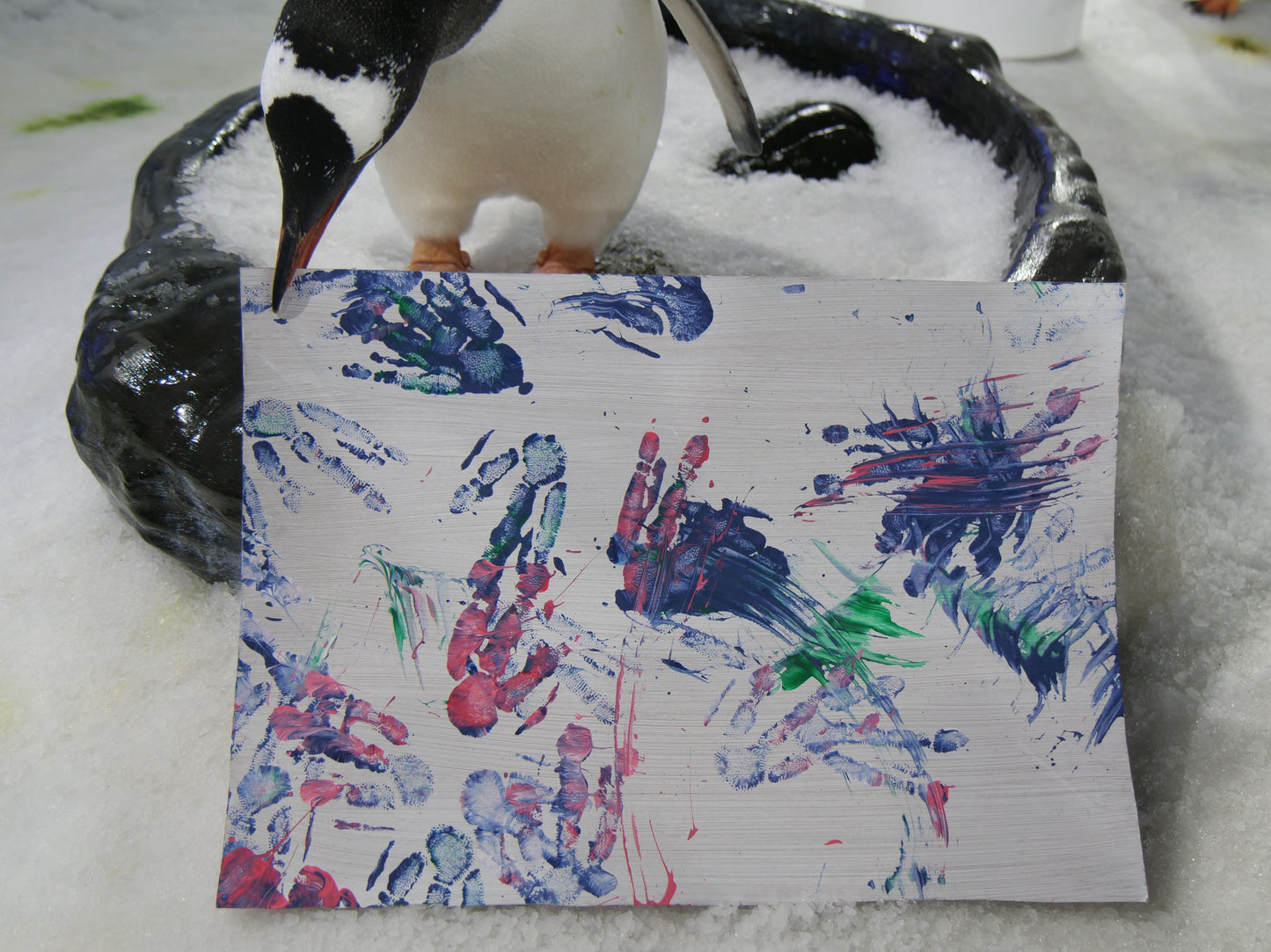 Large - A3 Penguin Paintings